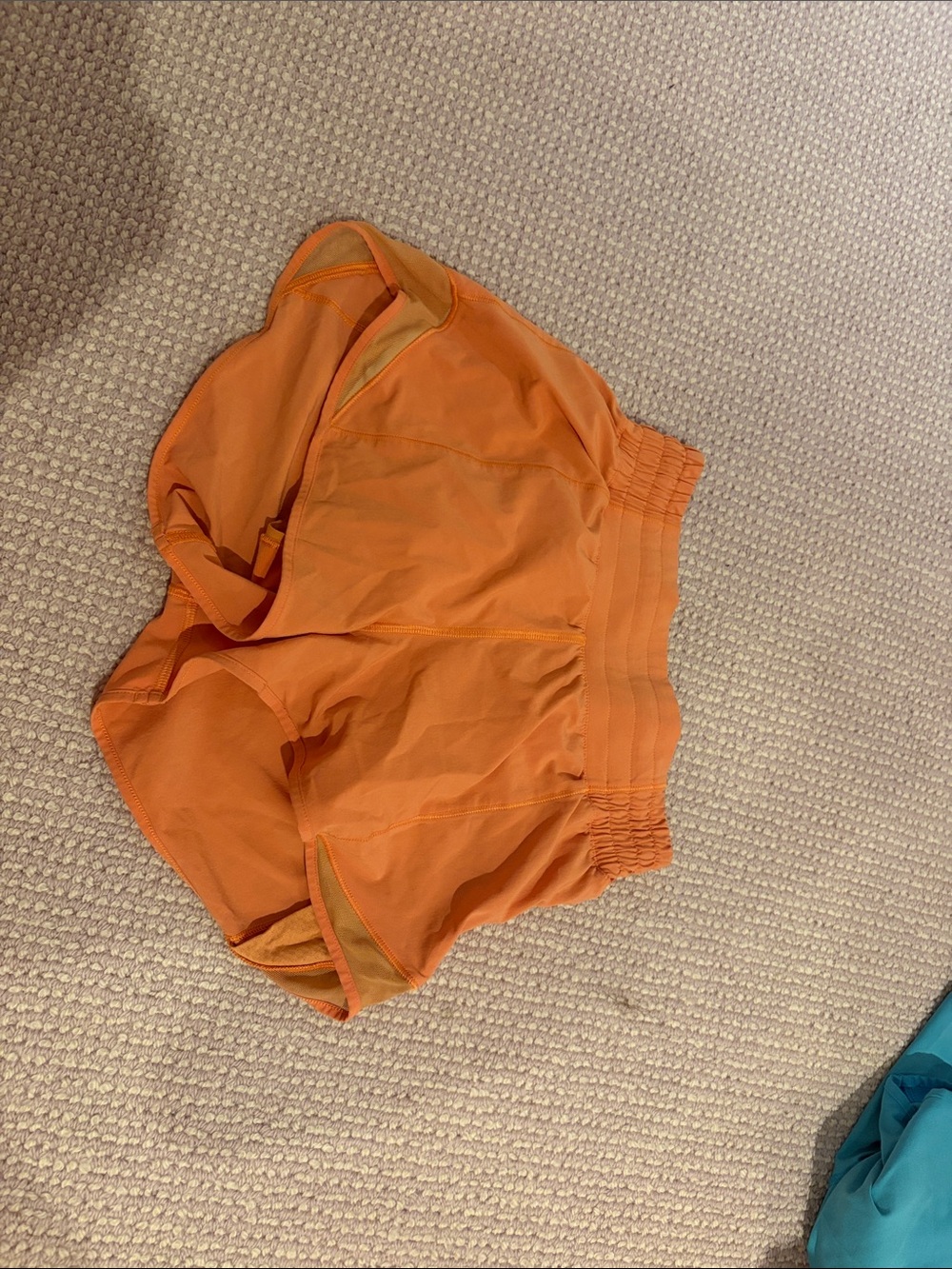 lululemon athletica Orange Women's Running Shorts